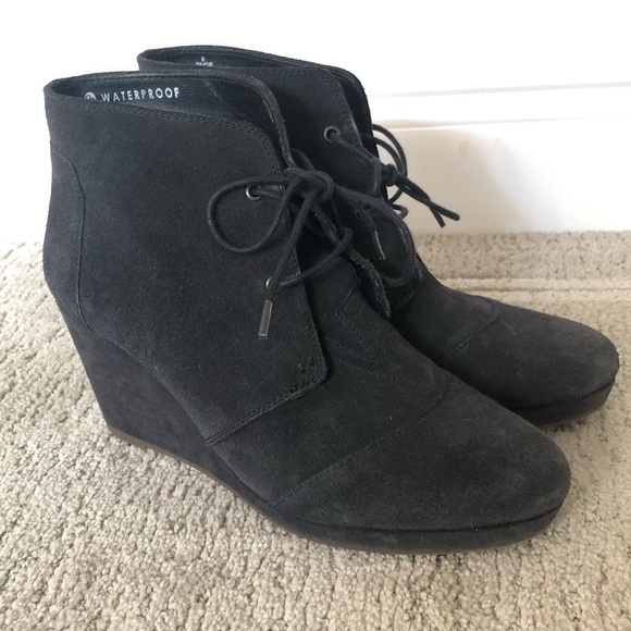 Blondo Women’s Waterproof Wedge Boories - Picture 1 of 6